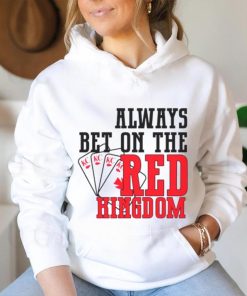 Always bet on the red Kingdom Chiefs football shirt