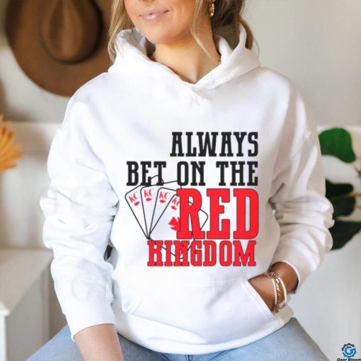 Always bet on the red Kingdom Chiefs football shirt