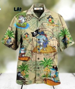 Amazing Pirate Shark Hawaiian Shirt