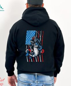 American Flag Cool Fishing Usa Fish Lover Shirt