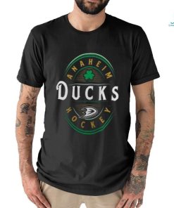 Anaheim Ducks Fanatics Branded St. Patrick's Day Forever Lucky T Shirt
