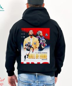 Andre Johnson Hall of Fame poster shirt