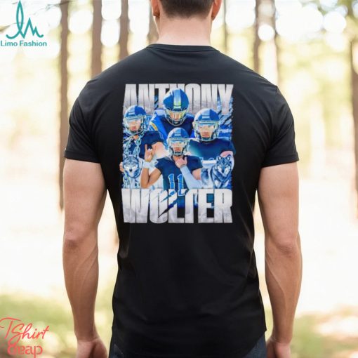 Anthony Wolter Nevada Wolf Pack vintage shirt