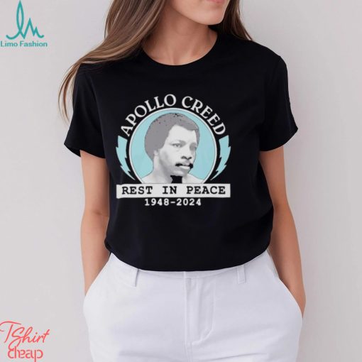 Apollo Creed Rest in peace 1948 2024 Shirt