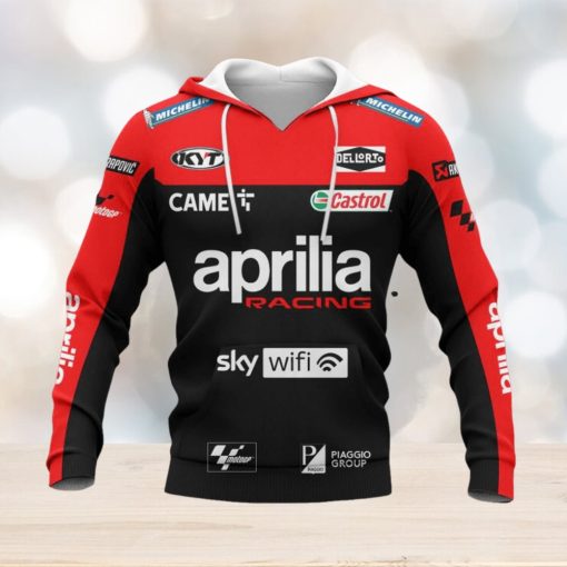 Aprilia Racing Printing Hoodie, For Men And Women