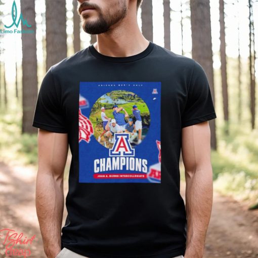 Arizona Men’s Golf Champions poster shirt