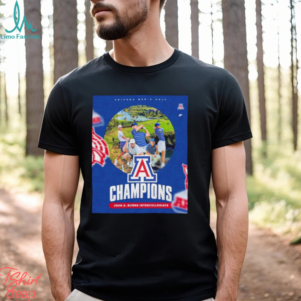 Arizona Men’s Golf Champions poster shirt Arizona Men’s Golf Champions poster shirt