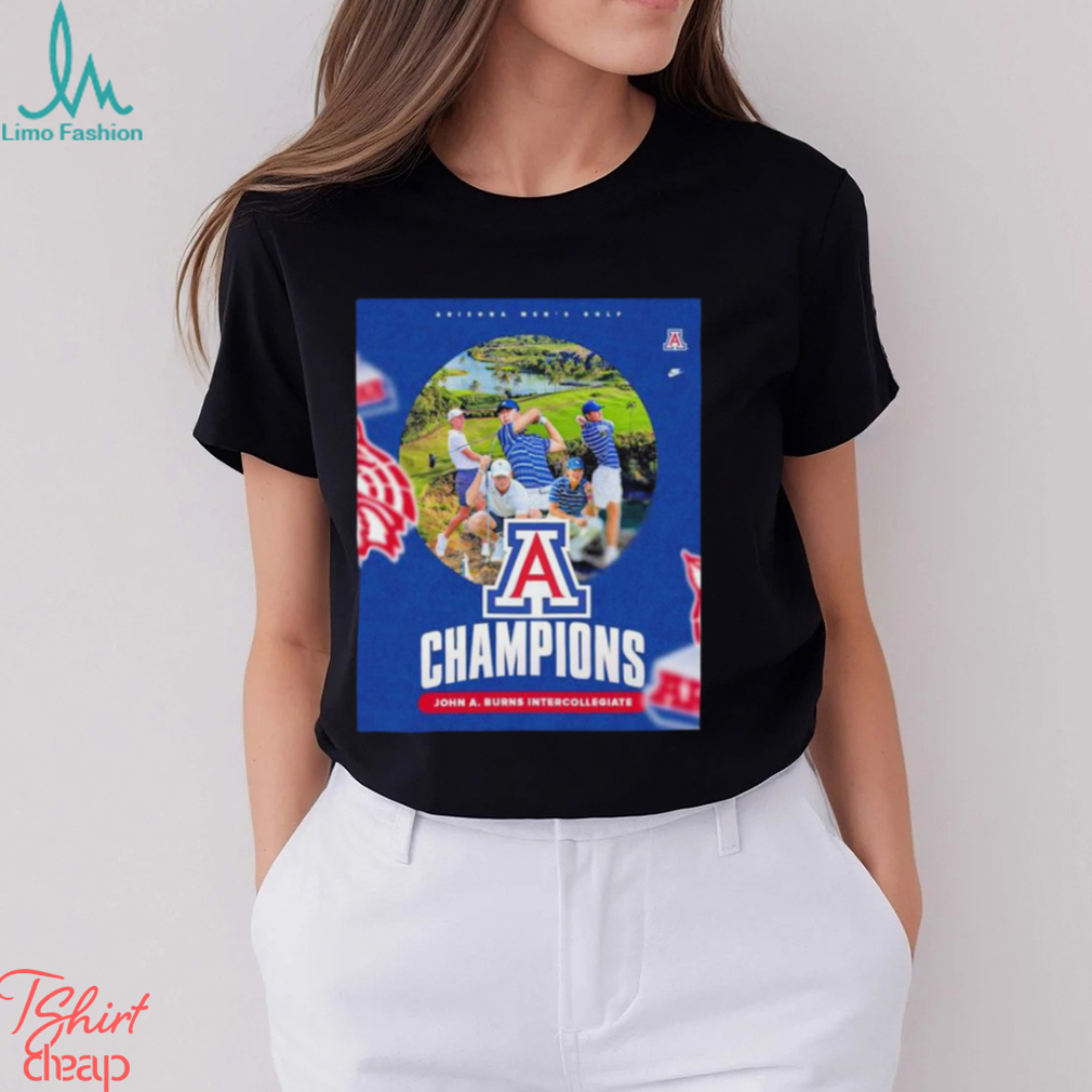 Arizona Men’s Golf Champions poster shirt Arizona Men’s Golf Champions poster shirt