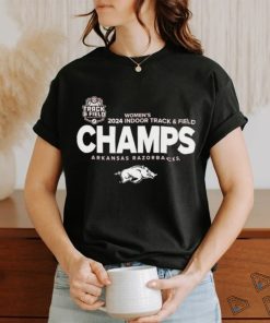Arkansas Razorbacks 2024 SEC Women’s Indoor Track & Field Champions Locker Room Shirt