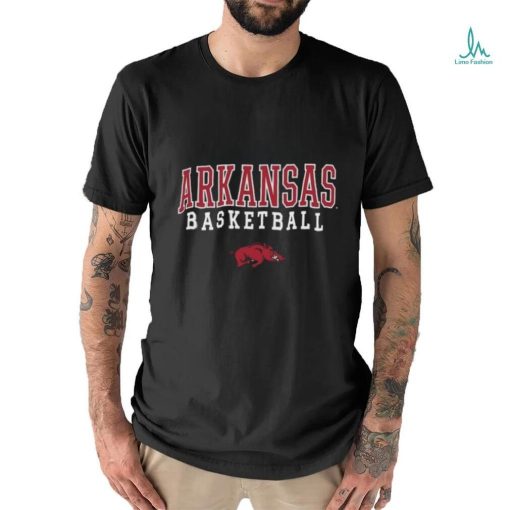 Arkansas Razorbacks Champion Basketball Stack Shirt