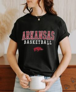 Arkansas Razorbacks Champion Basketball Stack Shirt