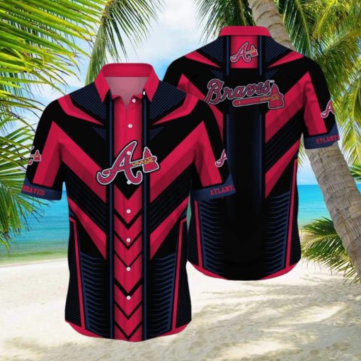 Atlanta Braves MLB Hula 3D Hawaiian Shirt For Men Women