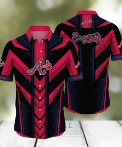 Atlanta Braves MLB Hula 3D Hawaiian Shirt For Men Women