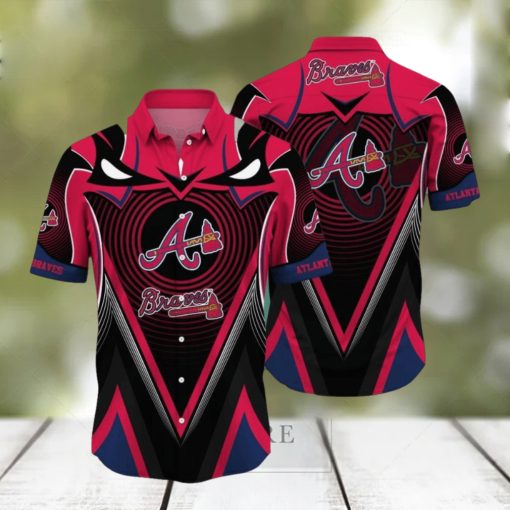 Atlanta Braves MLB Paradise 3D Hawaiian Shirt For Men Women