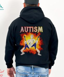 Autism Skeleton meme funny shirt