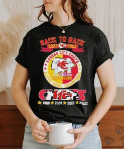 Back to back 2024 kansas city chiefs super bowl champion logo shirt