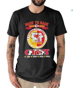 Back to back 2024 kansas city chiefs super bowl champion logo shirt
