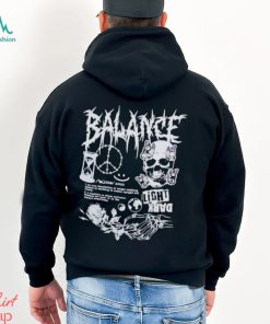 Balance skull light dark shirt