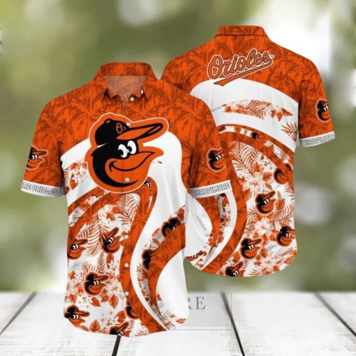 Baltimore Orioles MLB Casual 3D Hawaiian Shirt For Men Women