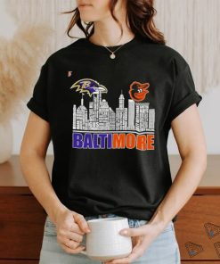 Baltimore Ravens Vs Baltimore Orioles Players List Name Baltimore City Shirt