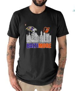 Baltimore Ravens Vs Baltimore Orioles Players List Name Baltimore City Shirt