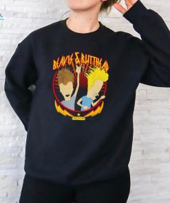 Beavis and Butt Head Metal Colors Rock Out Graphic Shirt