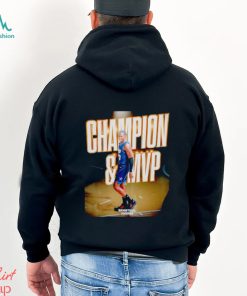 Bennedict Mathurin Champion and MVP poster shirt