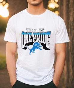 Best detroit Lions this is one pride shirt