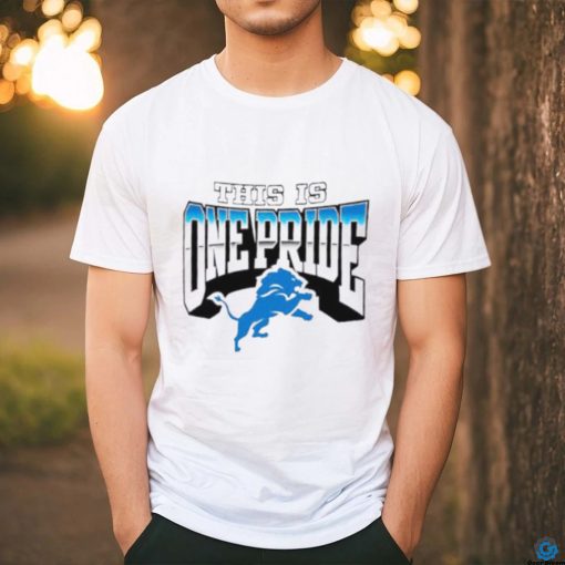 Best detroit Lions this is one pride shirt