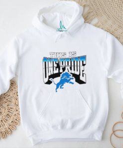 Best detroit Lions this is one pride shirt