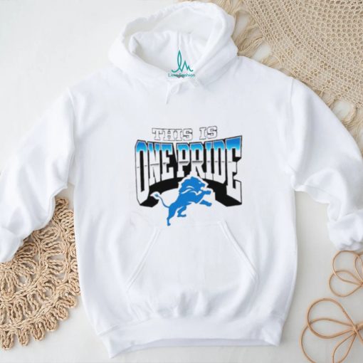 Best detroit Lions this is one pride shirt