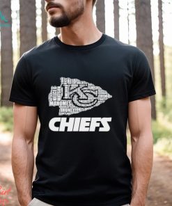 Big logo Kansas City Chiefs names shirt