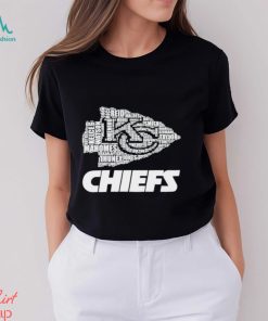 Big logo Kansas City Chiefs names shirt