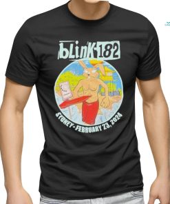 Blink 182 2024 Australia Tour Qudos Bank Arena February 23 shirt