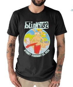 Blink 182 2024 Australia Tour Qudos Bank Arena February 23 shirt
