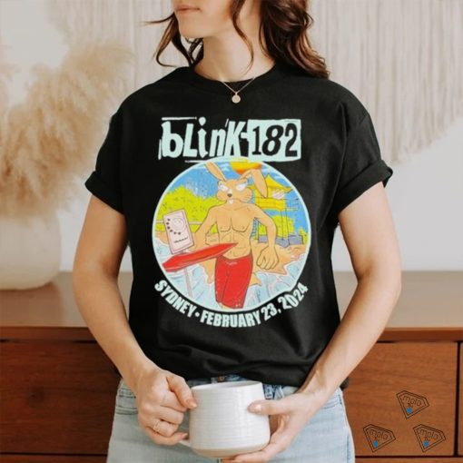 Blink 182 2024 Australia Tour Qudos Bank Arena February 23 shirt