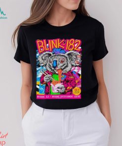 Blink 182 Brisbane QLD 19th Feb 24 Tour shirt
