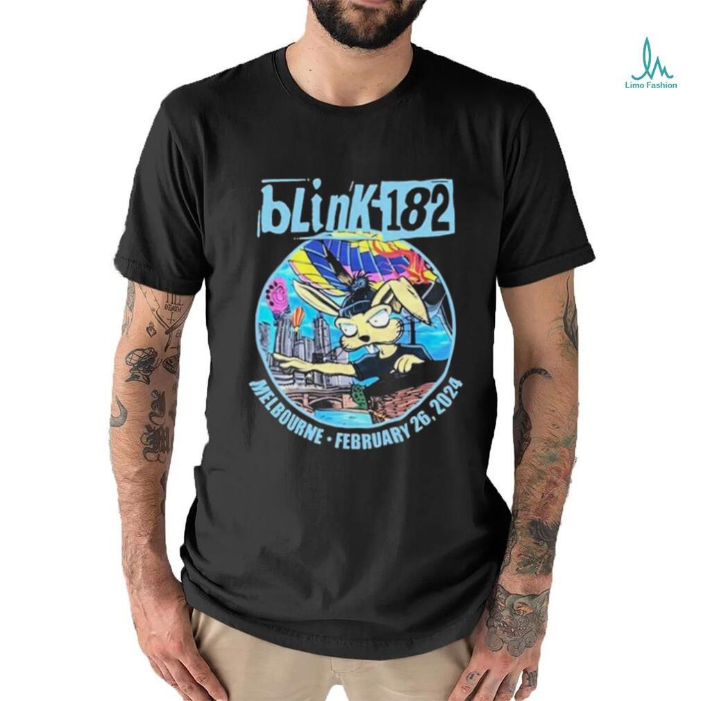 Blink 182 Show in Melbourne Feb 26 2024 Shirt Blink 182 Show in Melbourne Feb 26 2024 Shirt