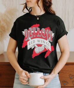 Blood Stains Wings Vintage Detroit Hockey shirt