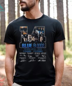 Blue Bloods 14 Years 2010 – 2024 13 Seasons 275 Episodes T Shirt