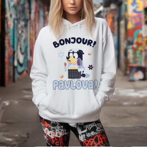 Bluey Bandit Dad Bonjour Pavlova shirt