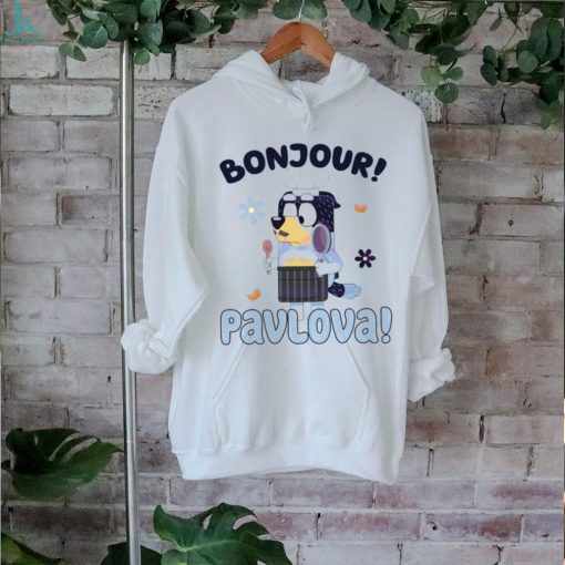 Bluey Bandit Dad Bonjour Pavlova shirt