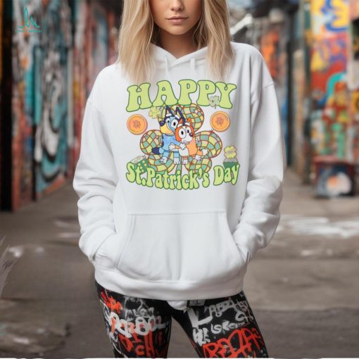 Bluey Bingo Happy St Patricks Day Shirt