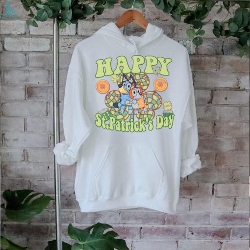 Bluey Bingo Happy St Patricks Day Shirt