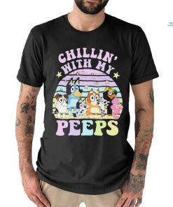 Bluey Chillin’ With My Peeps T Shirt