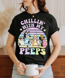 Bluey Chillin’ With My Peeps T Shirt