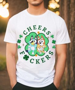 Bluey bingo cheers fuckers St Patrick’s day shirt