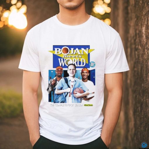Bojan Meets World The Complete First Season 3 Point Threat Shirt