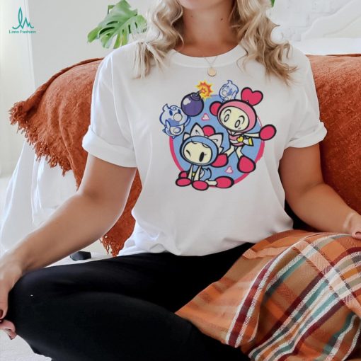 Bomberman Pink & Aqua Shirt