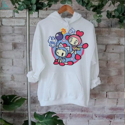Bomberman Pink & Aqua Shirt